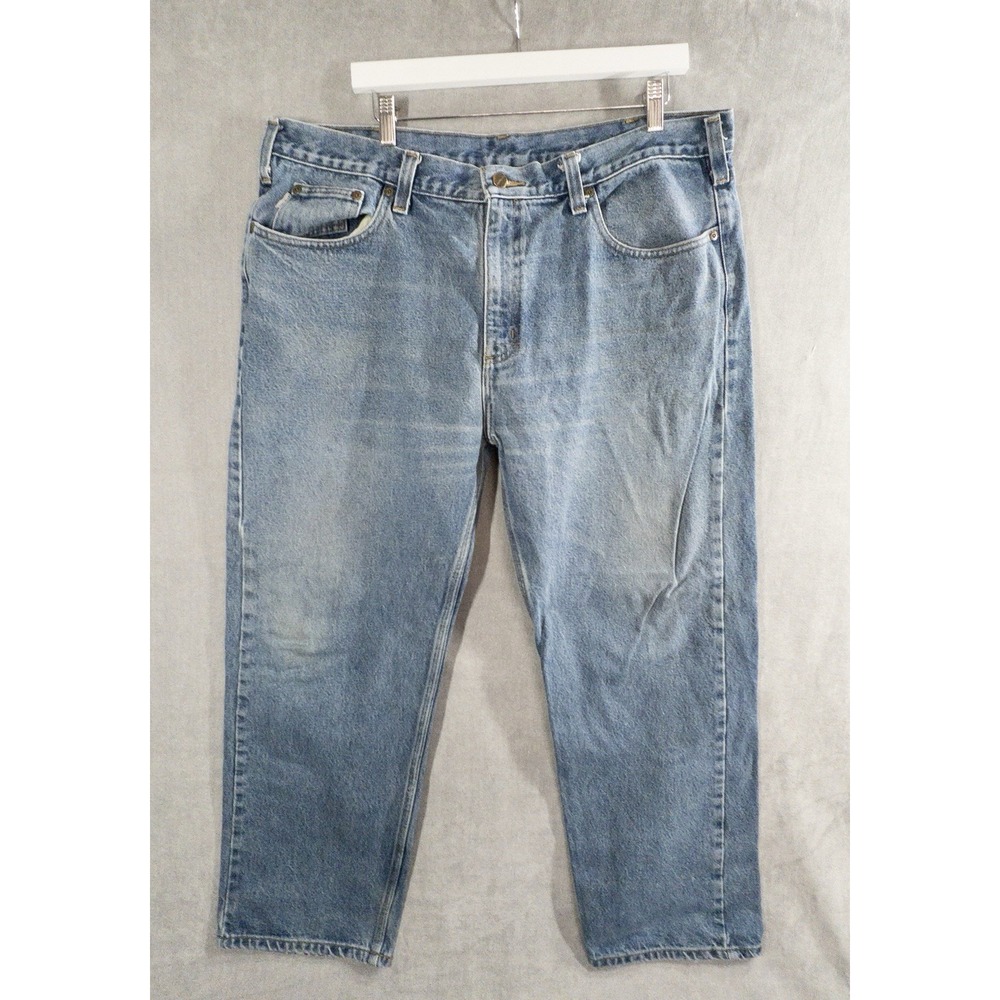 Carhartt B460-DVB Relaxed Fit Jeans Mens 40x30 Workwear Farming Outdoors Denim